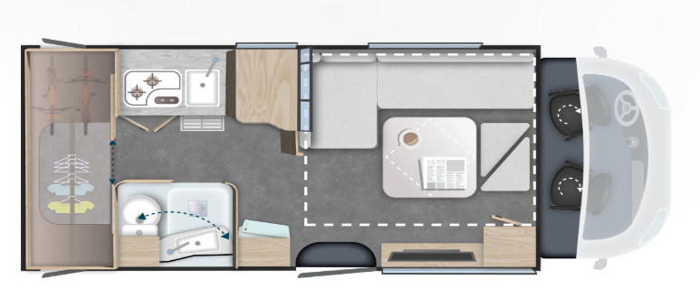 Piantina Chausson 660 First Line